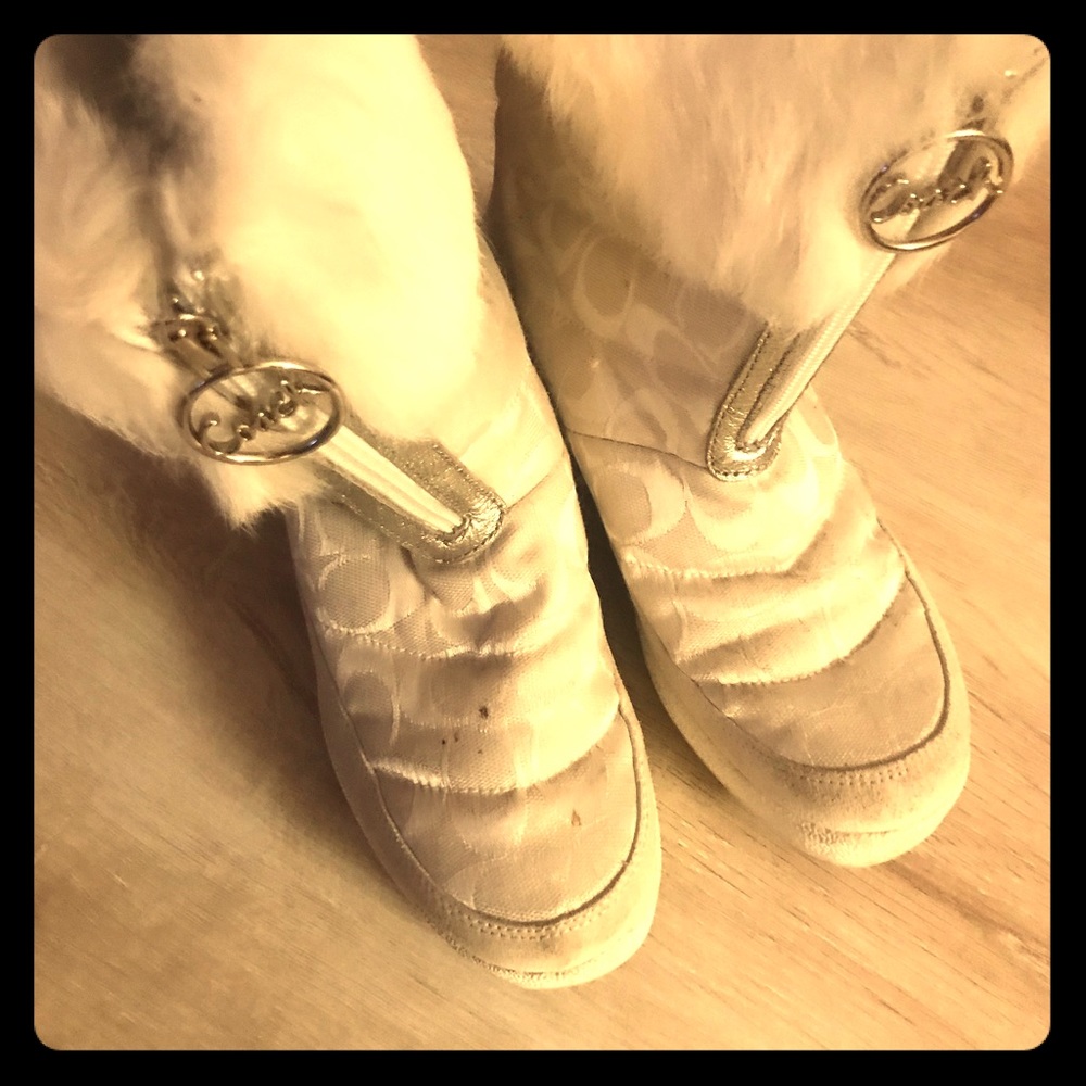 Coach winter boots